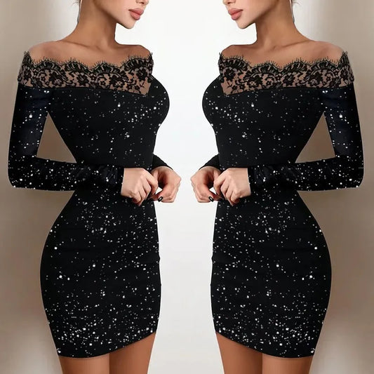 Elegant Long Sleeve Dress