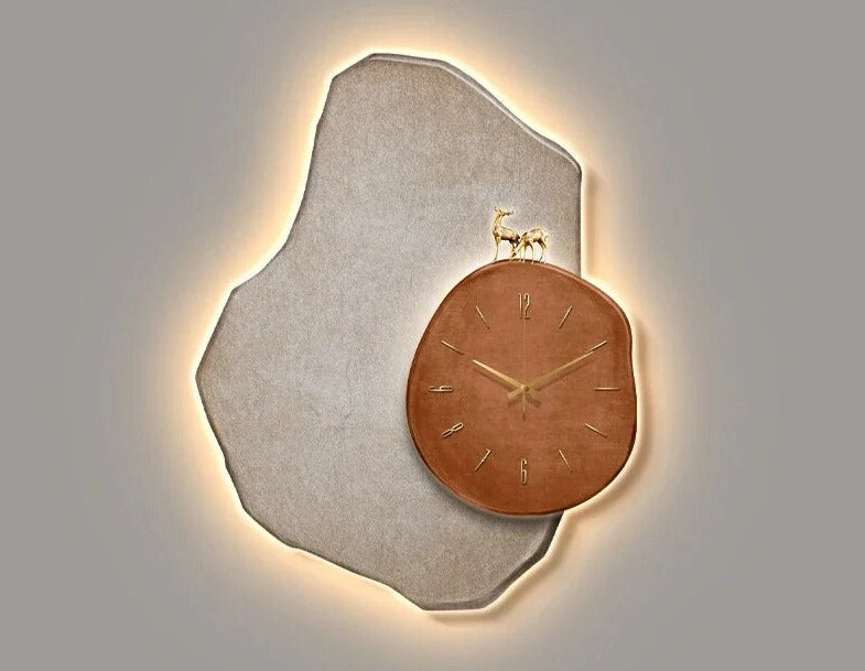 Luxury Living Room Wall Clock Modern Design