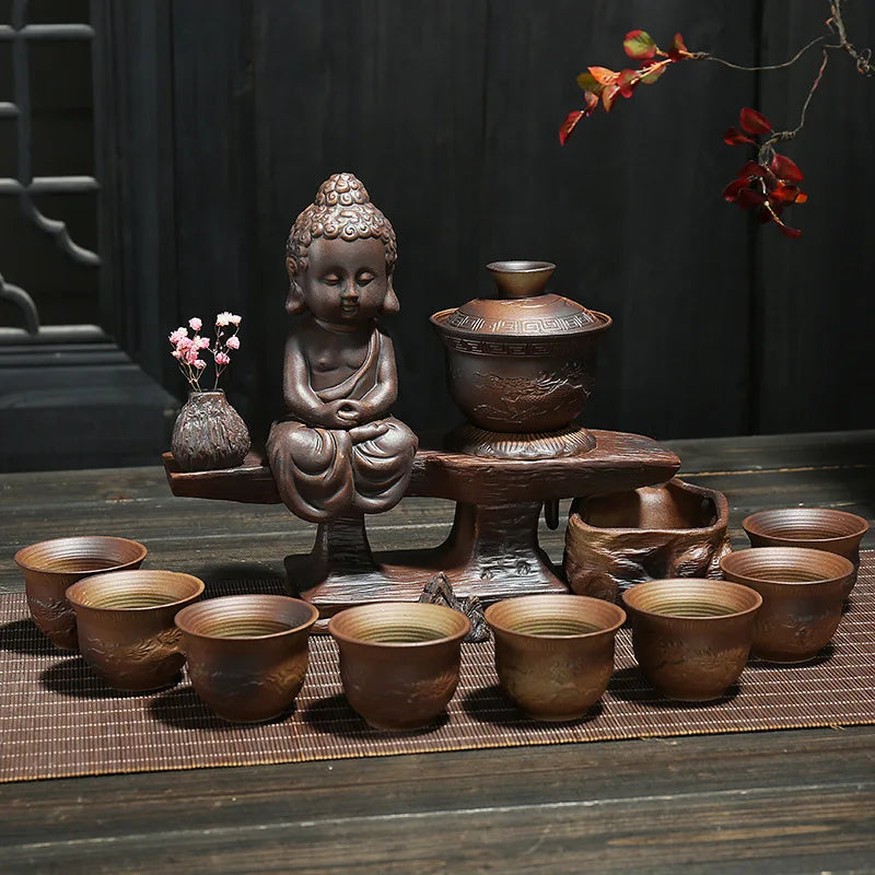 Japanese's style Porcelain Teapot Set