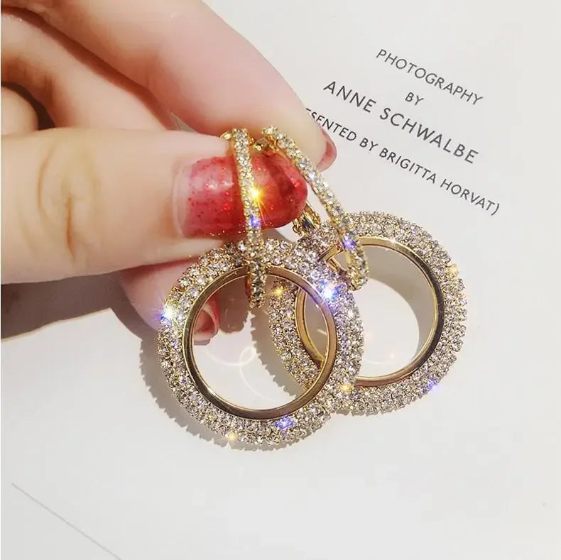 High-Quality Classy Zircon earrings