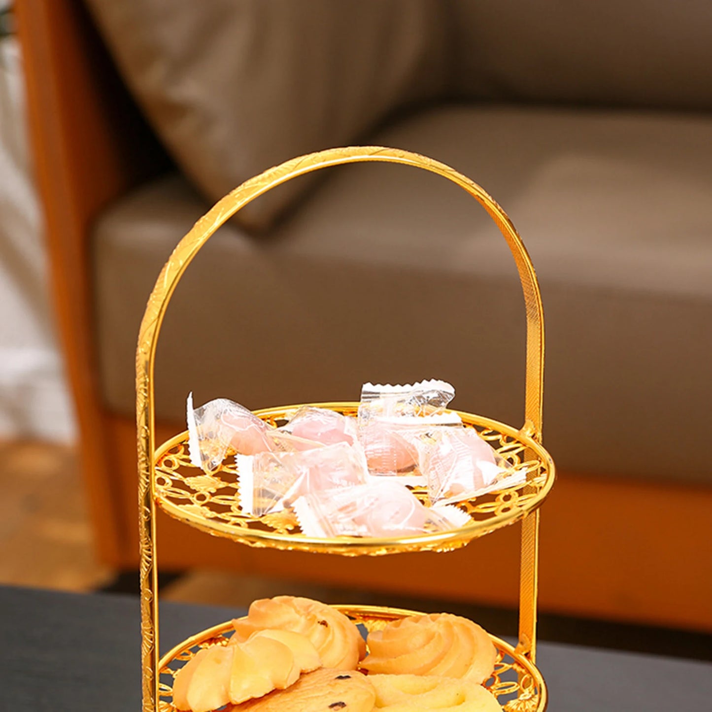 Gold Cake &Dessert  Display Stand