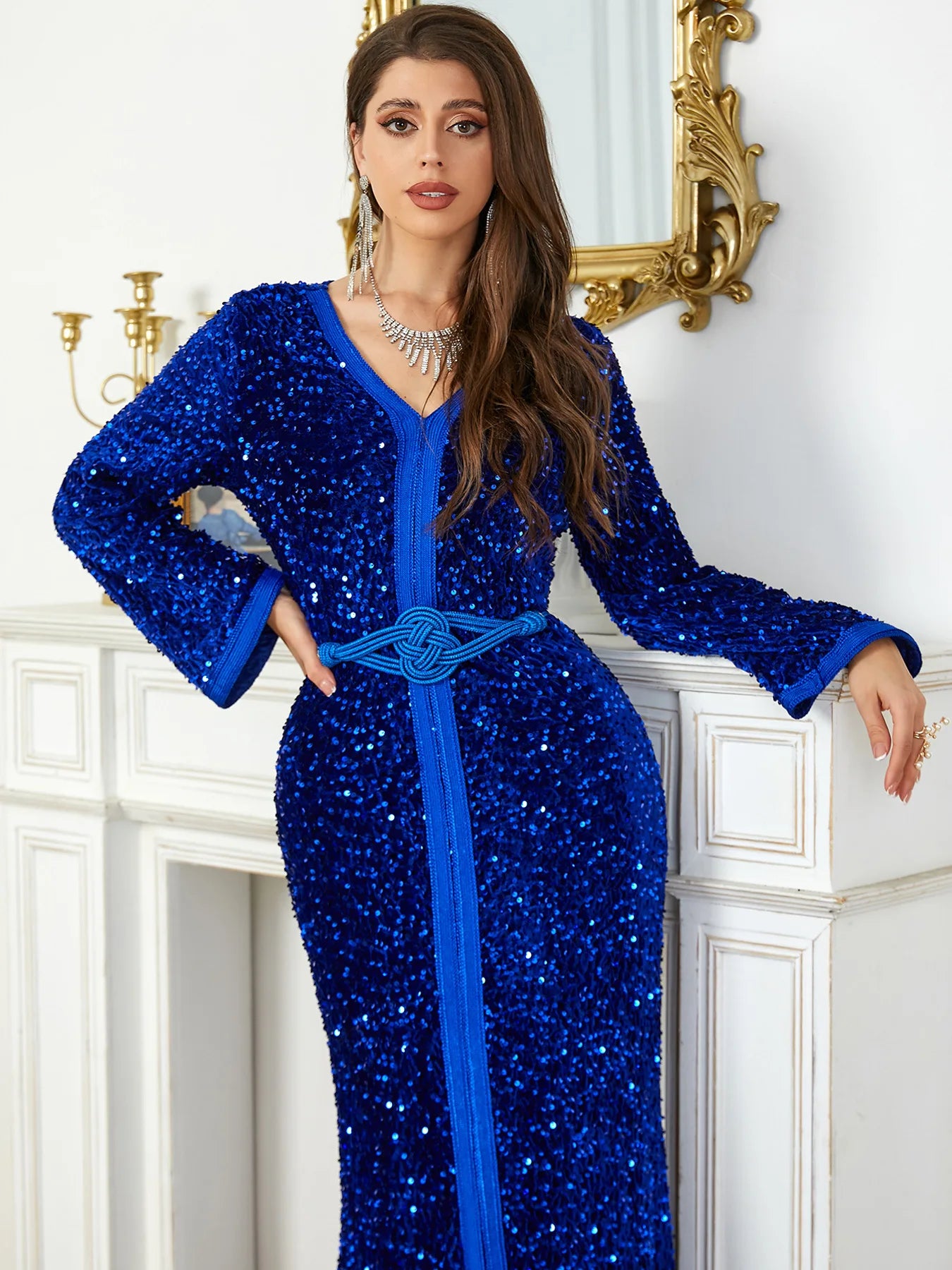 Luxury Moroccon Kaftan Suit