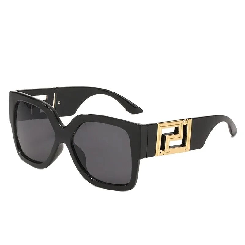 Classic Style Gradient Sunglasses big Frame