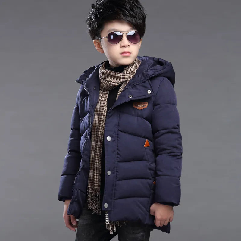 Heavy Warm Winter Hooded  Jacket for Boys