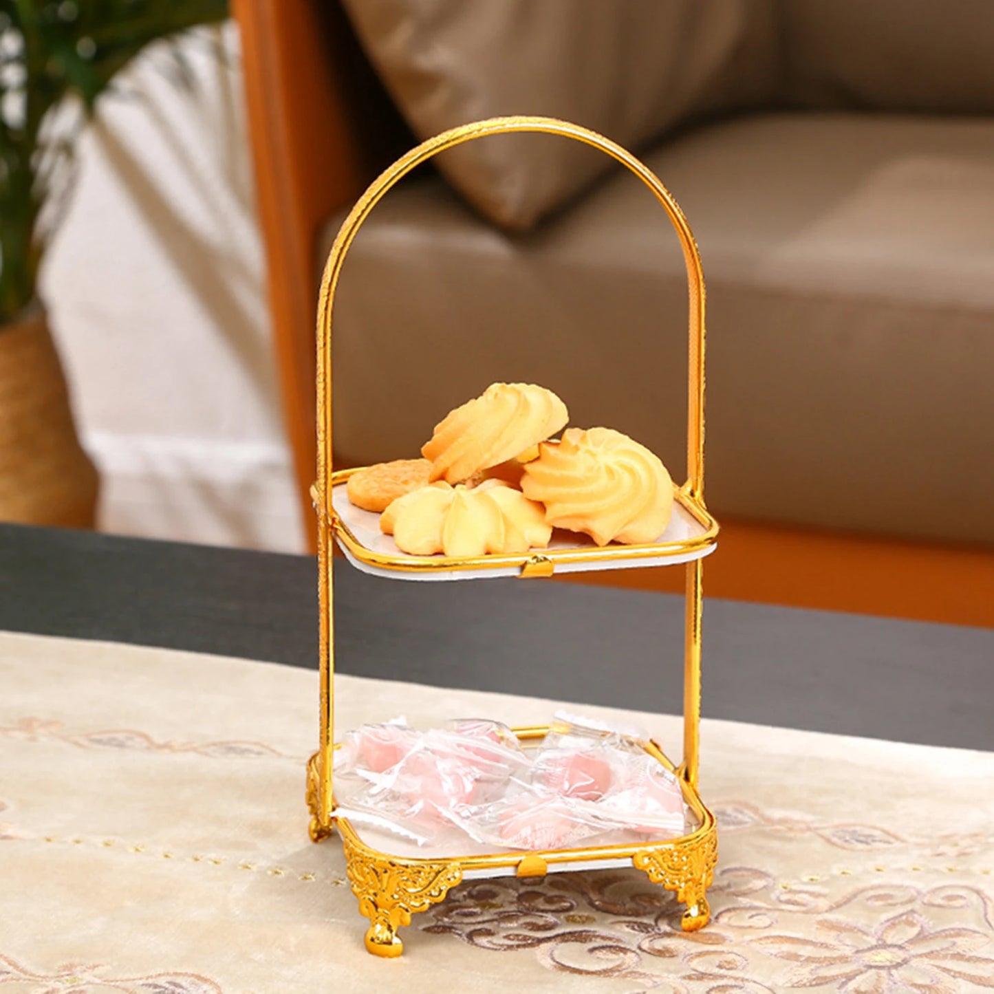 Gold Cake &Dessert  Display Stand