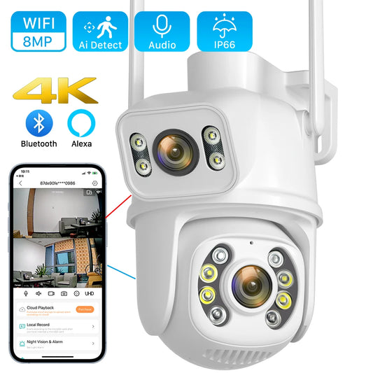 Auto Tracking Wireless Outdoor Camera