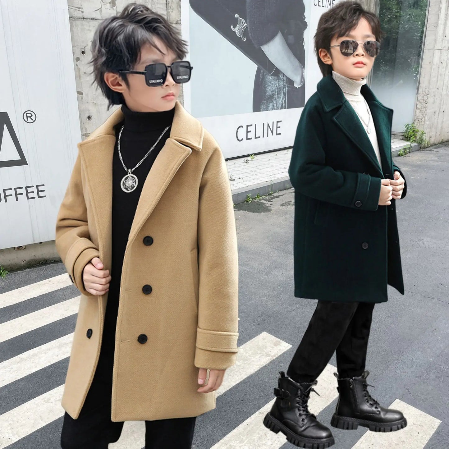 Winter Long Jacket for boys