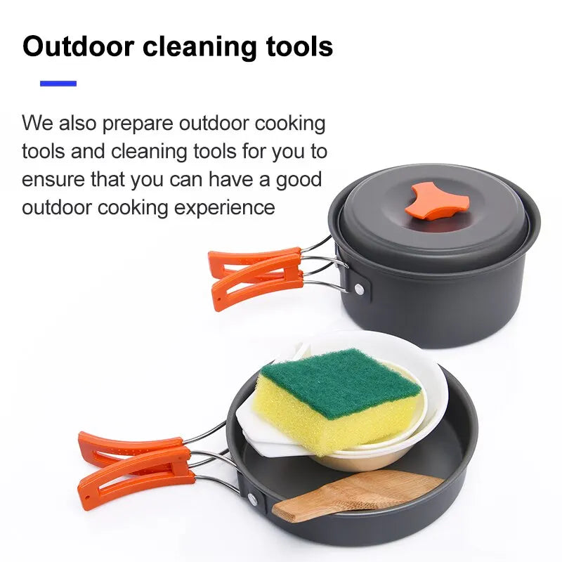 Outdoor Cooking Pots Set