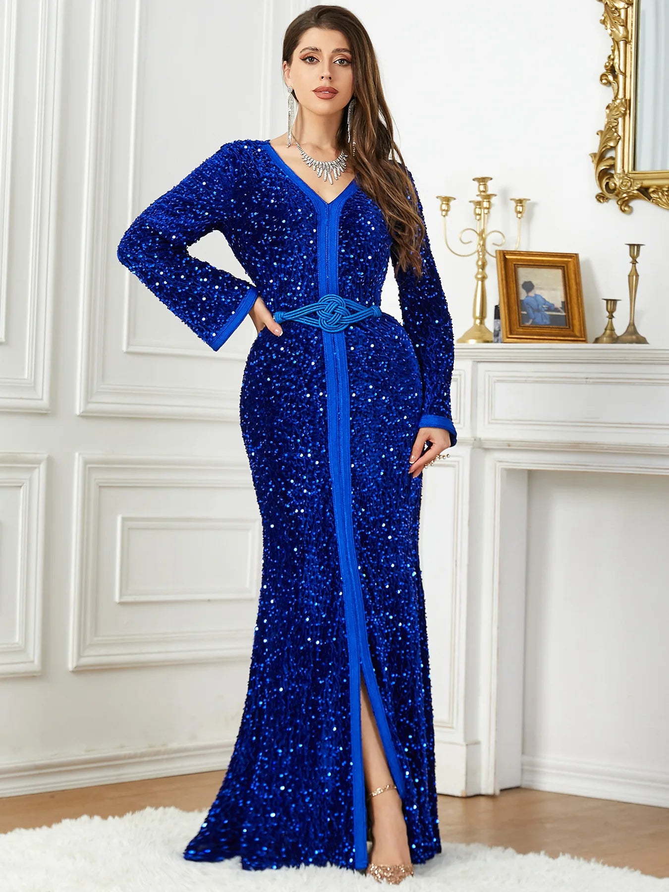 Luxury Moroccon Kaftan Suit