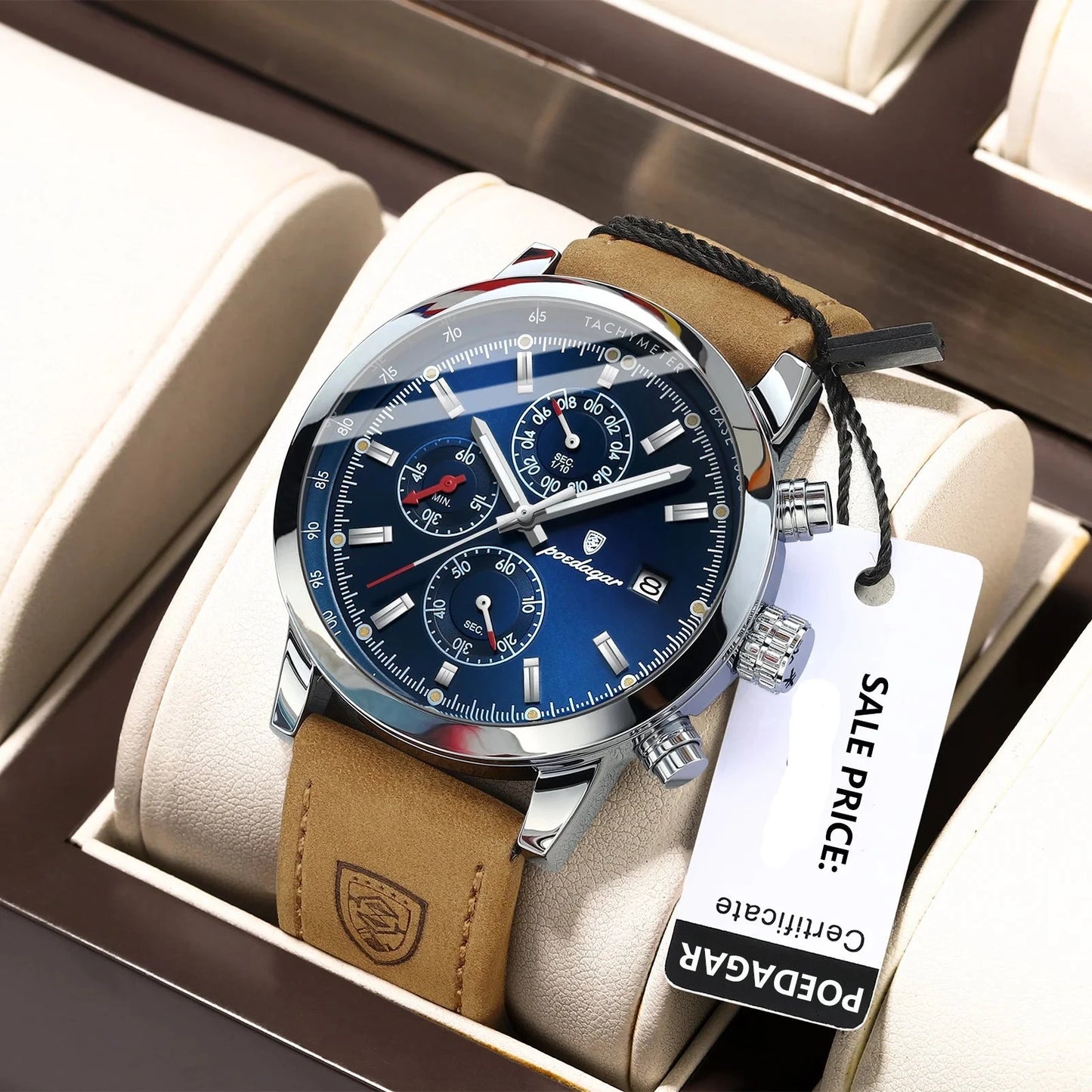 Luxury Chronograph Waterproof Watch