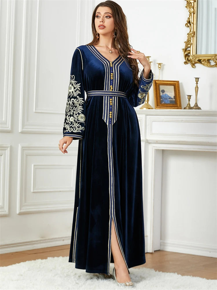 Velvet Turkey Fashion Abaya