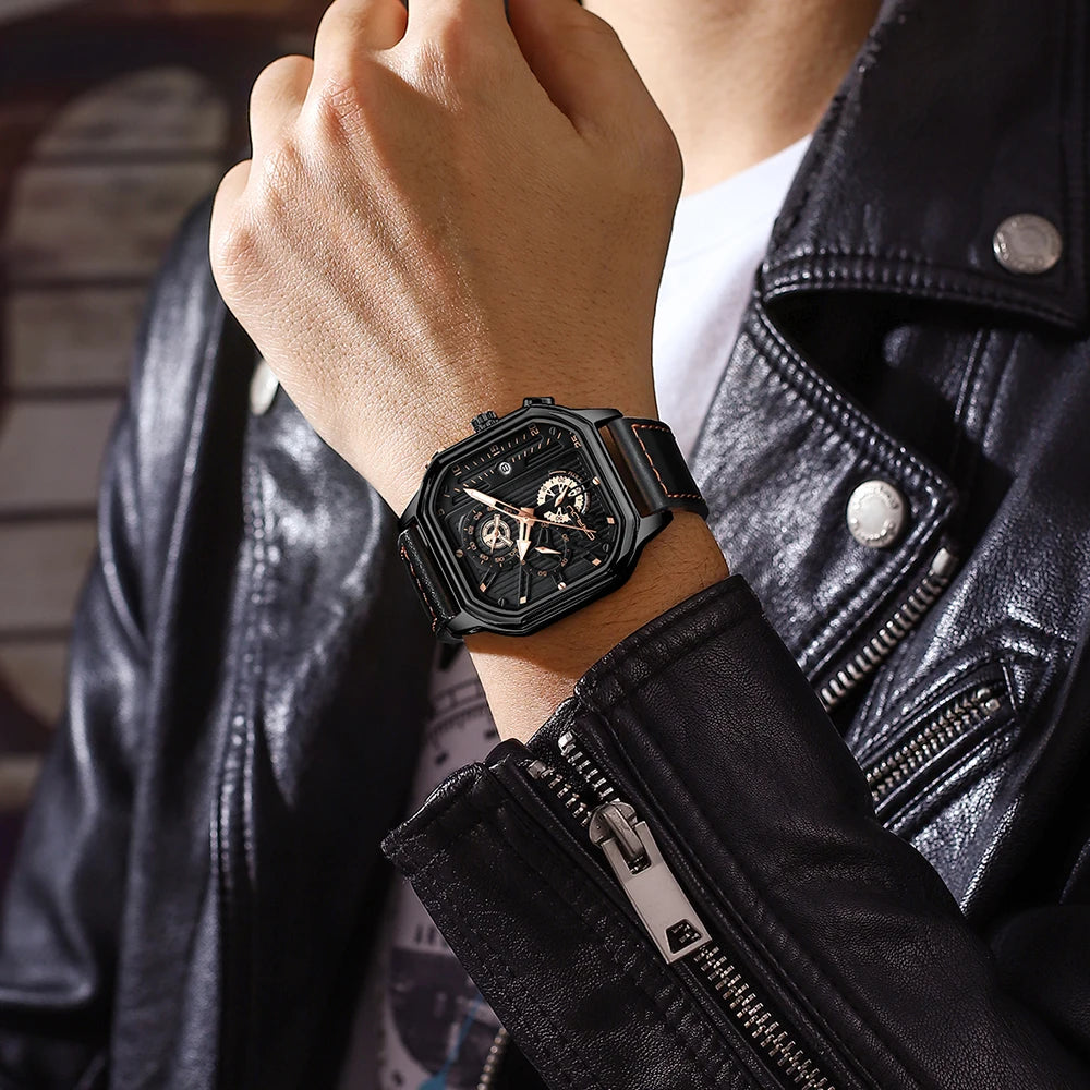 Leather Fashion Sport Watch