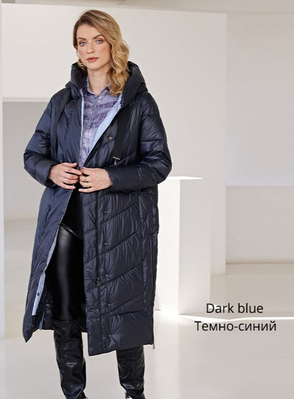 Casual Hooded Bio-Cotton Coat