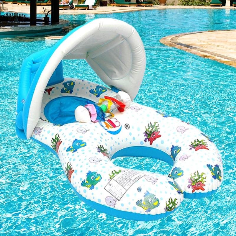 Inflatable Safety Swimming Ring Float Seat