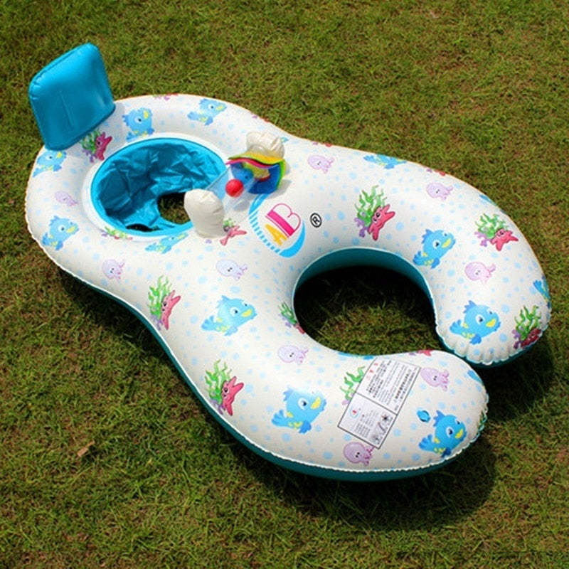 Inflatable Safety Swimming Ring Float Seat