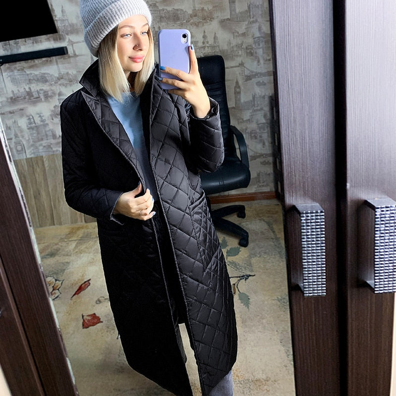 Over the Knee Winter Coat