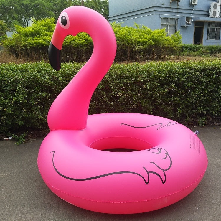 Flamingo Inflatable Swimming Ring for Pool Adult