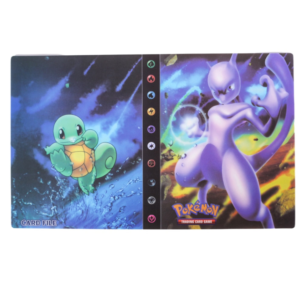 Pokemon Cards Album Book Cartoon TAKARA TOMY Anime