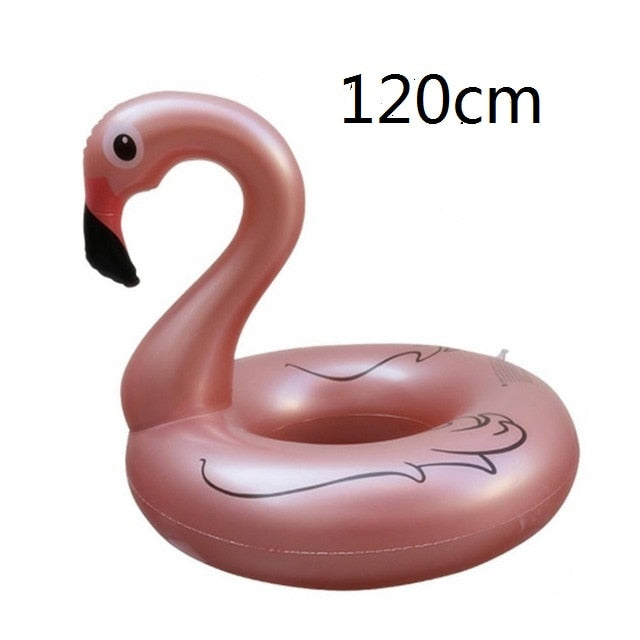 Flamingo Inflatable Swimming Ring for Pool Adult