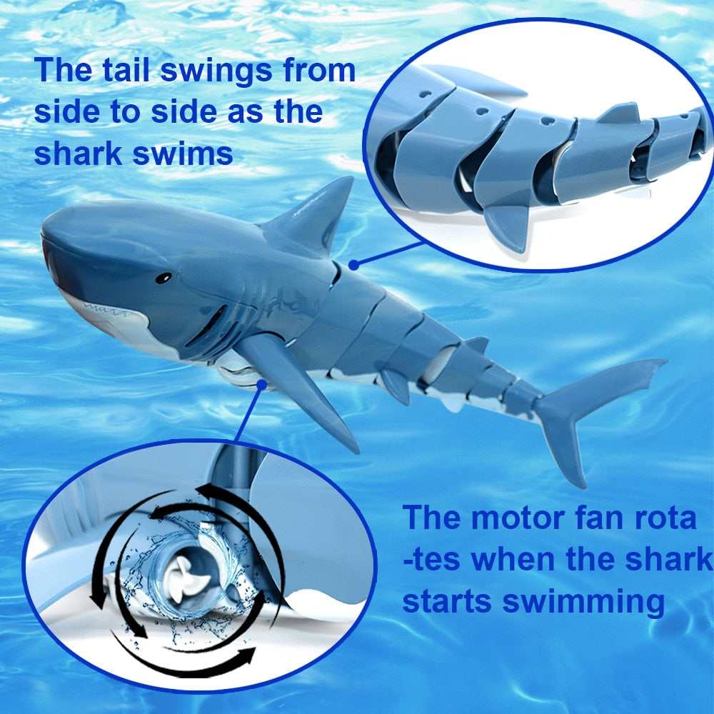 Remote Control Shark Toy Robots RC Electric Sharks toy