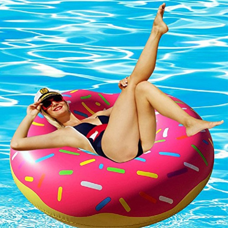 Donut Pool Float for Adult/Kids Swimming Circle Ring