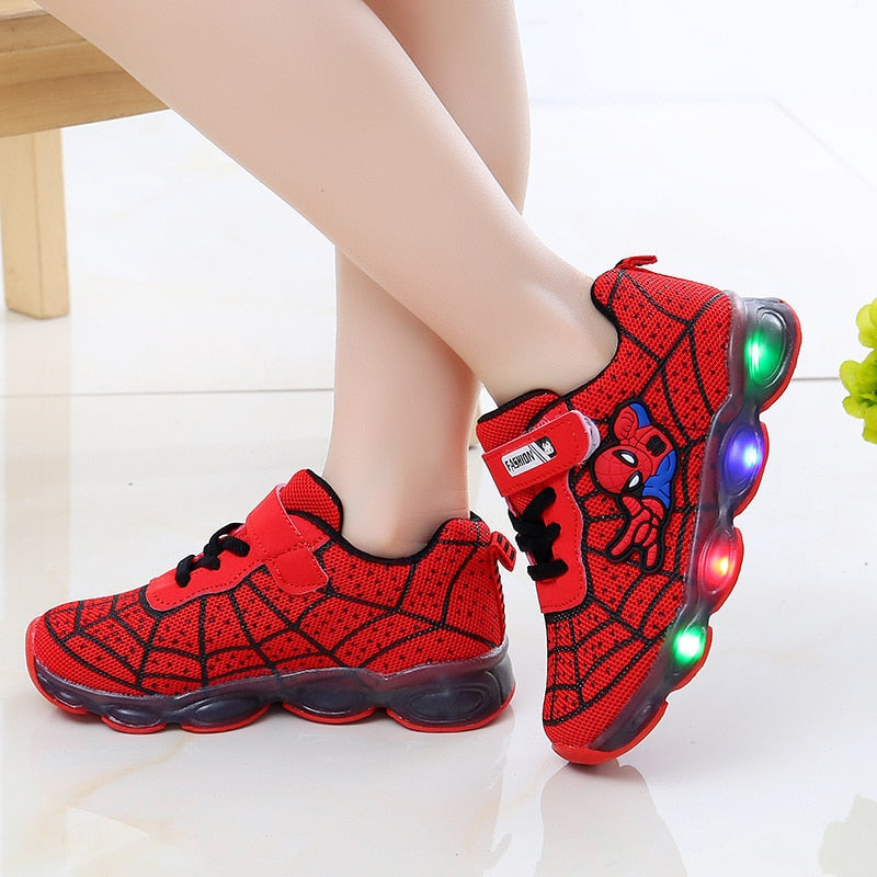 New Spiderman Cartoons Kids Shoes