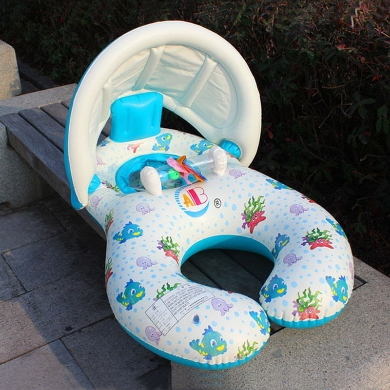 Inflatable Safety Swimming Ring Float Seat