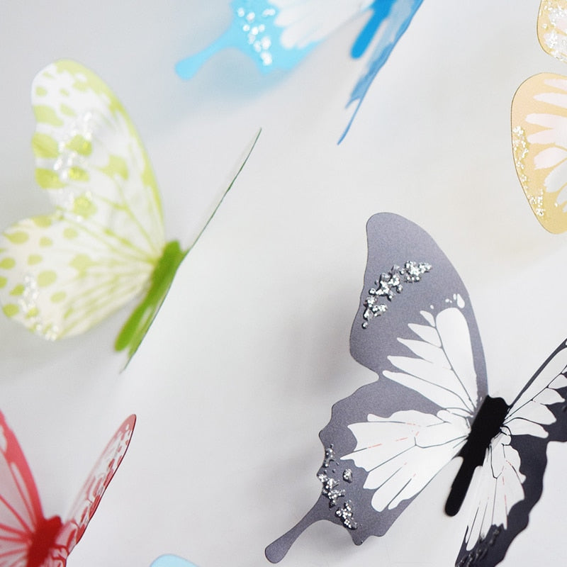 Beautiful Home Decor Crystal Butterfly Wall Sticker