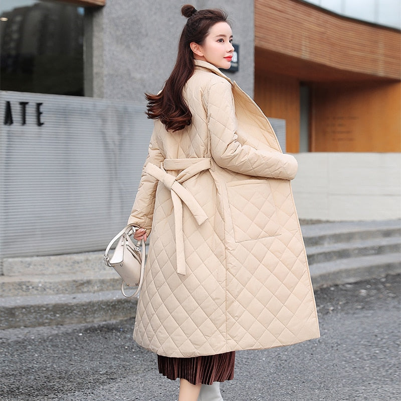 Over the Knee Winter Coat