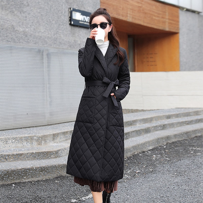 Over the Knee Winter Coat