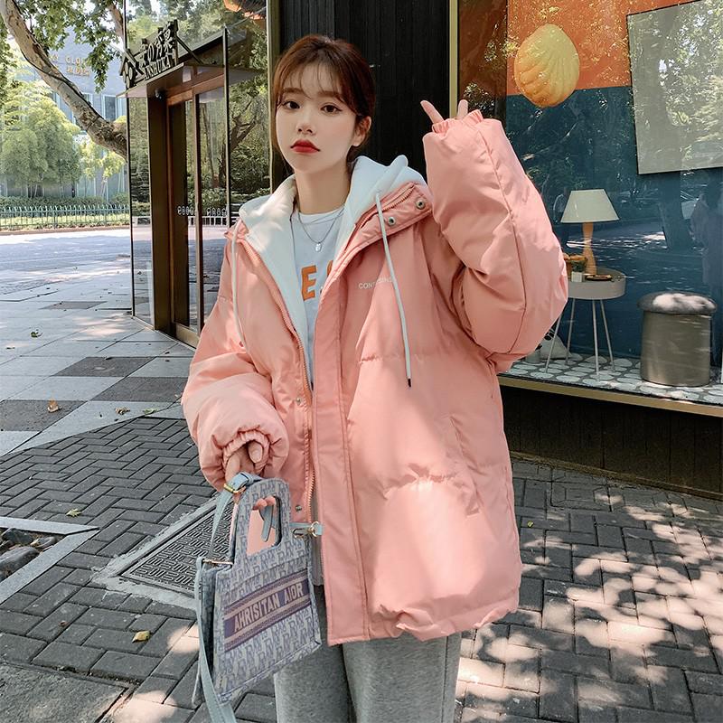 Casual Hooded Bubble Coat