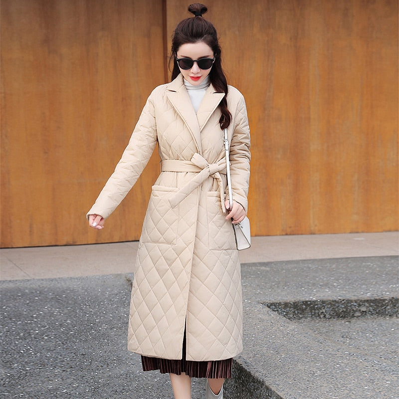 Over the Knee Winter Coat