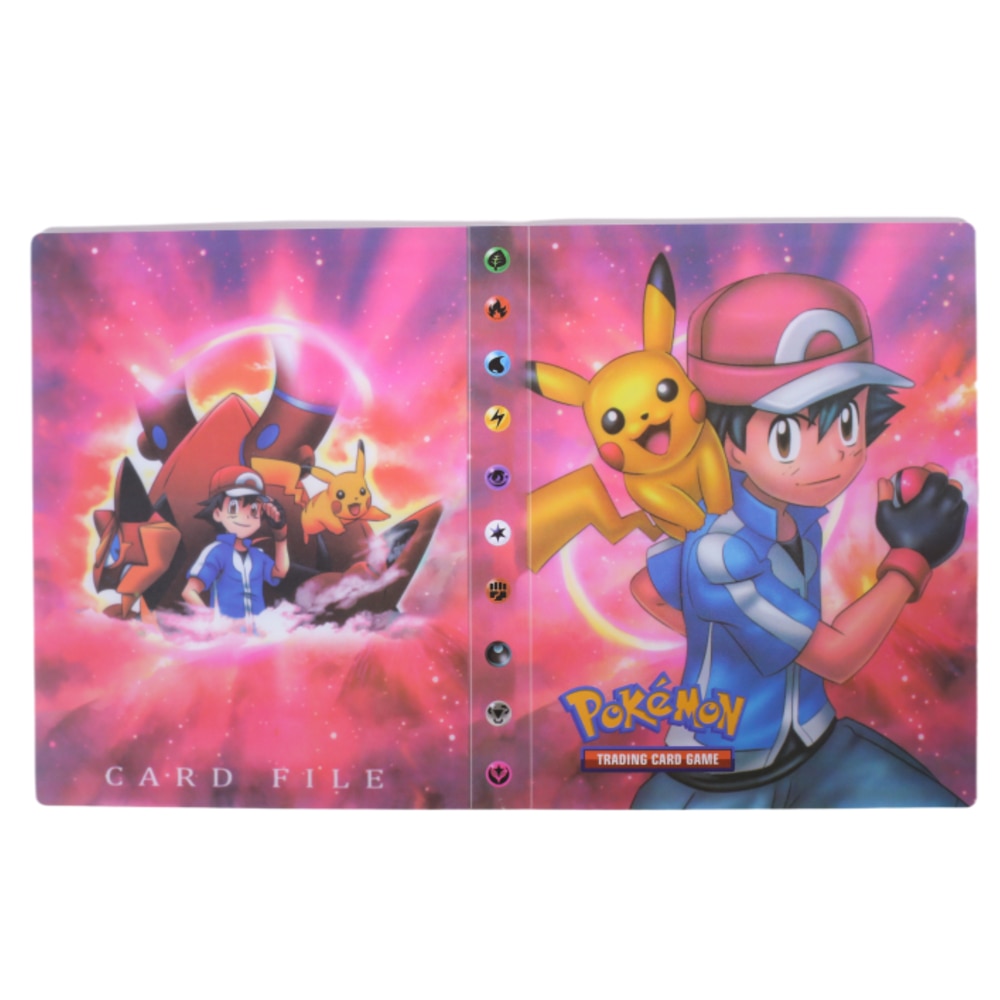 Pokemon Cards Album Book Cartoon TAKARA TOMY Anime