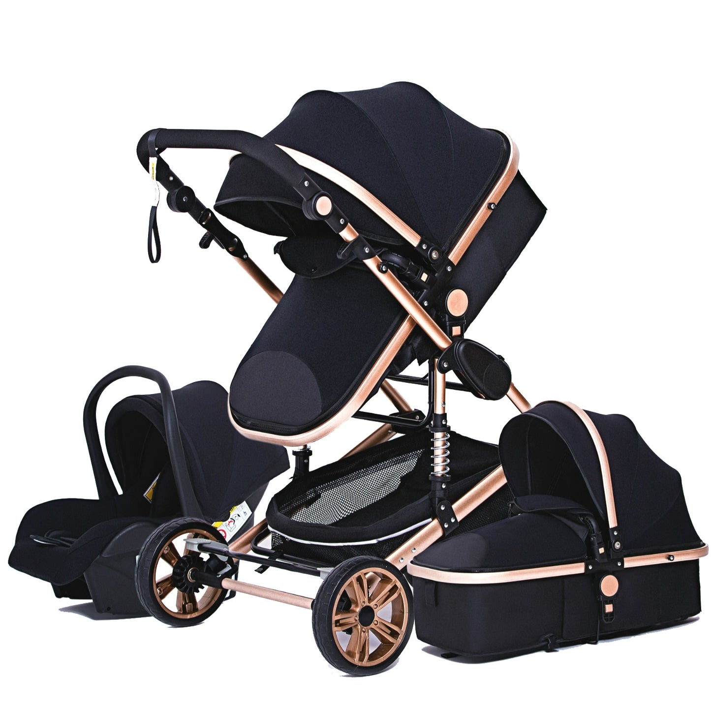 Luxurious Baby Stroller 3 in 1