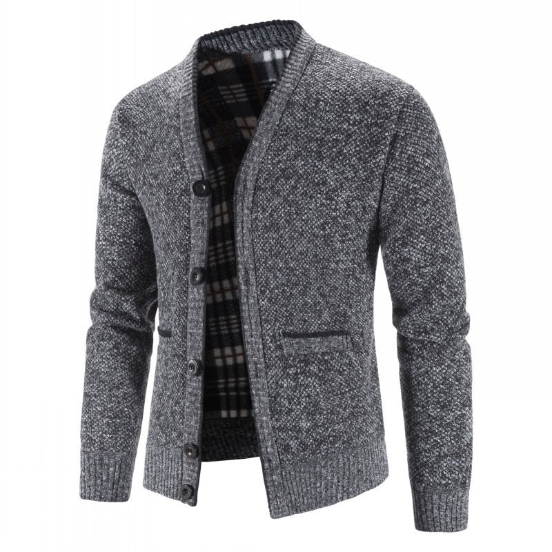 Cardigan Men Knit Clothes