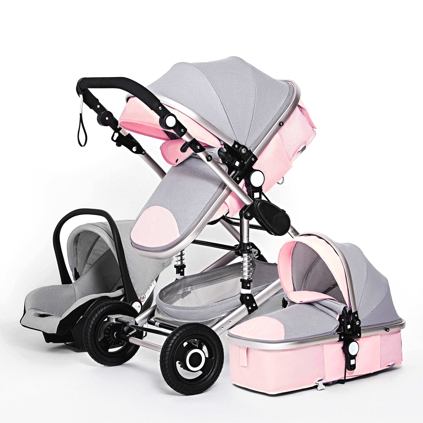 Luxurious Baby Stroller 3 in 1