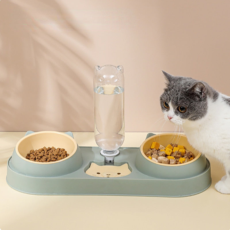 Double Bowls with Water Dispenser