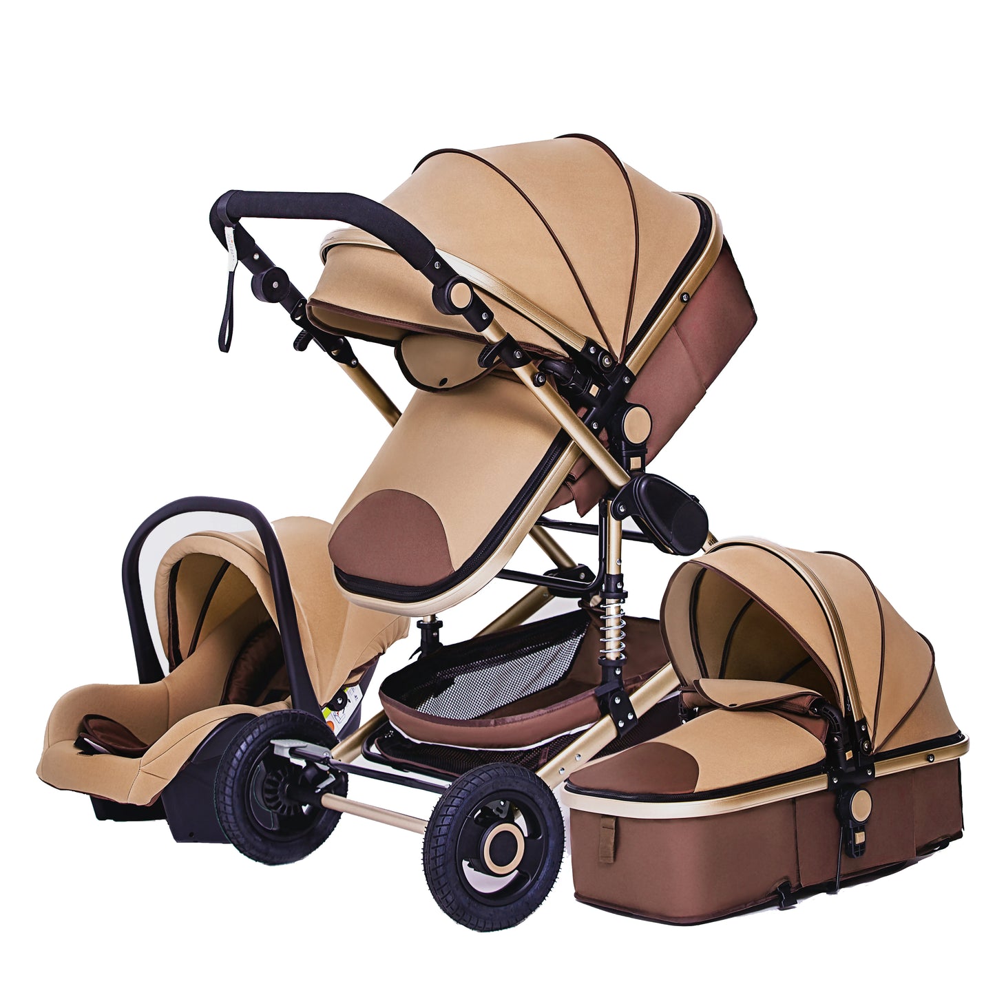 Luxurious Baby Stroller 3 in 1