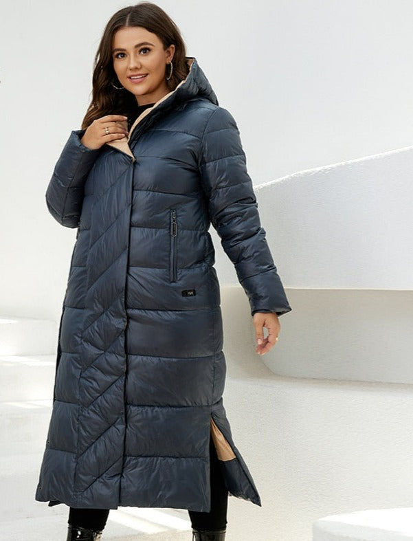 Classic Hooded Long Knee Coat