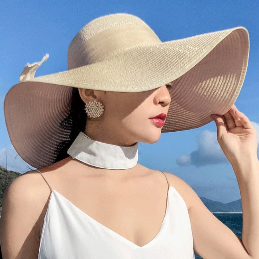 Seaside Big Hat Brim Sunblock Big Cool Hat