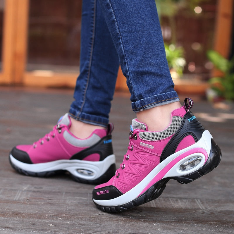 Women Breathable Sneakers Walking Shoes