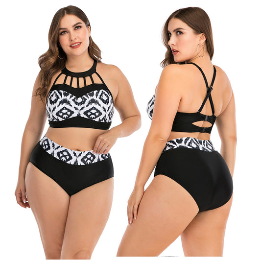 Swimwear Women Plus Size Two-piece Bikinis