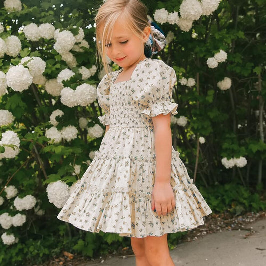 Floral Summer Dress For Girls