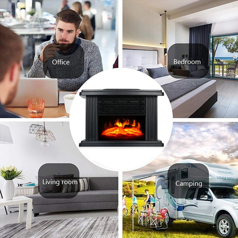 Mini Electric Fireplace Heater