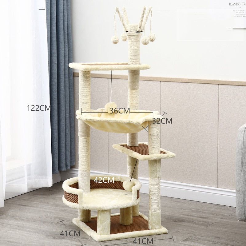 Large Cat Tree Tower