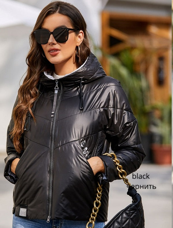 Hooded Zipper Jacket