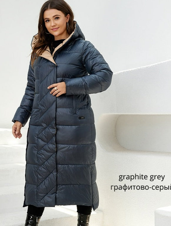 Classic Hooded Long Knee Coat