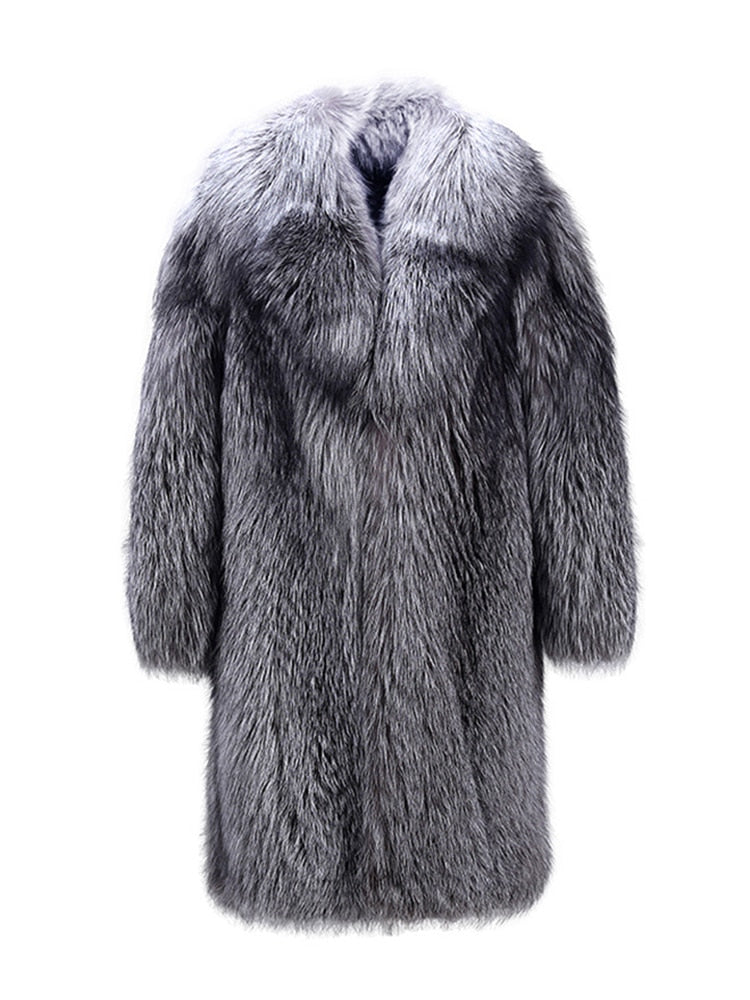 Casual Big Size Luxury Faux Fur