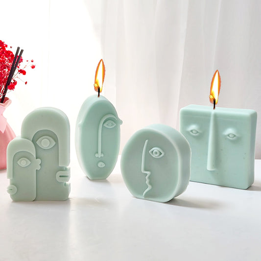 Nordic Design Silicone Candle Mold