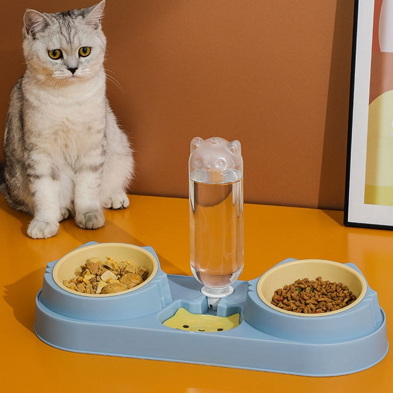 Double Bowls with Water Dispenser